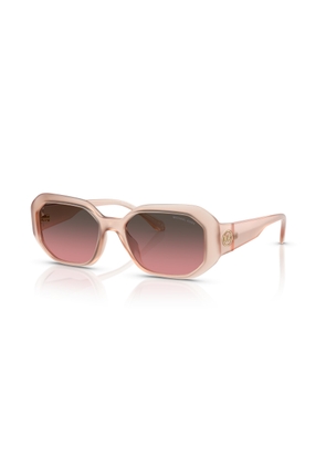 Michael Kors Siesta Key Brown Rose Gradient Geometric Ladies Sunglasses MK2240U 344911 54