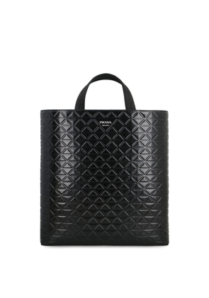 Prada Smooth Leather Tote Bag