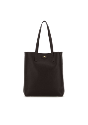 Burberry Dark Brown Leather Bloomsbury Shopping Bag