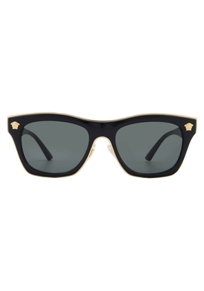 Versace Dark Grey Square Mens Sunglasses VE2272 GB1/87 53