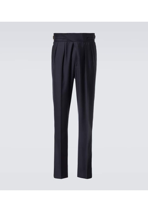 Rubinacci Manny virgin wool straight pants