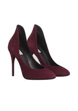 ALAÏA Stiletto Pump in Rouge Grenat - Burgundy. Size 36 (also in 36.5, 38, 38.5, 39).