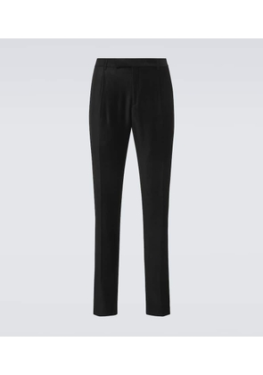 Lardini Velvet tuxedo pants