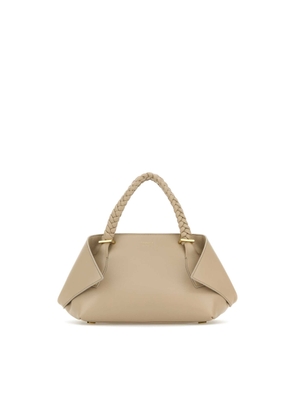 Ferragamo Beige Leather Medium Handbag