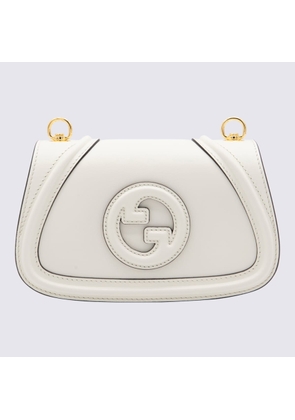 Gucci White Leather Blondie Shoulder Bag