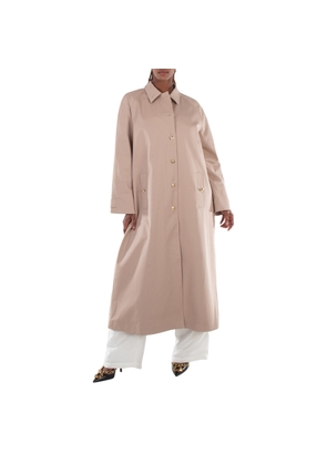 Anine Bing Ladies Beige Randy Maxi Trench Coat, Size Small