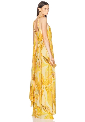 Alexis Amalfi Dress in Amber Lily - Yellow. Size M (also in ).