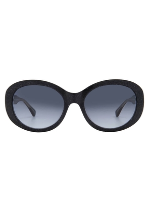 Kate Spade Grey Shaded Oval Ladies Sunglasses AVAH/F/S 0807/9O 56