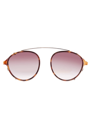 Mr. Leight MULHOLLAND AL Sunset Oval Unisex Sunglass Clip ML5001 MPL-ATG/SU 45