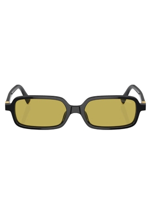 Miu Miu Olive Green Rectangular Ladies Sunglasses MU 11ZSF 16K07O 52