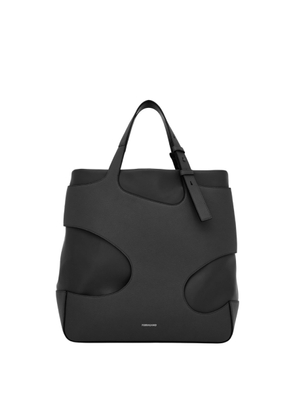 Ferragamo Cut-Out Logo Patch Tote Bag