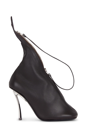 Acne Studios Brenta Slouch Boot in Dark Brown - Brown. Size 36 (also in ).