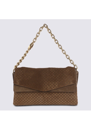 Gucci Brown Leather Shoulder Bag