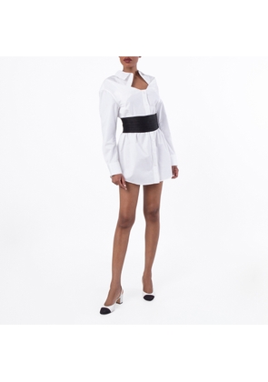 Alexander Wang Mini Cotton Shirt Dress, Size 4