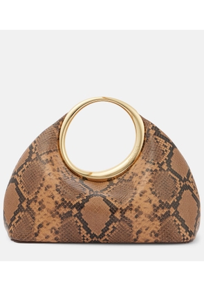 Jacquemus Le Petit Calino Mini leather tote bag