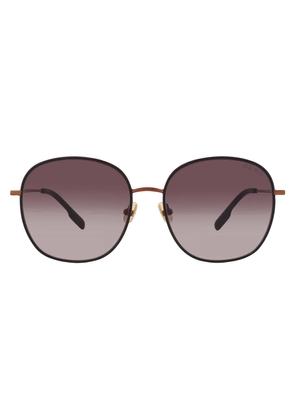 Vedi Vero Brown Gradient Round Unisex Sunglasses VVBM09 BR 58