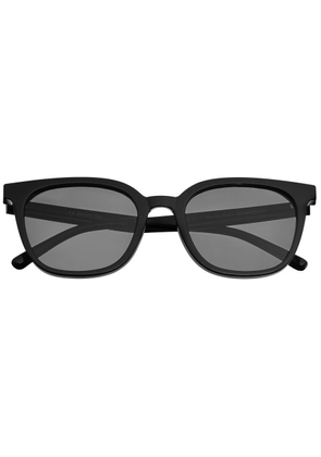 Bertha Ladies Black Round Sunglasses BRSBR051C1