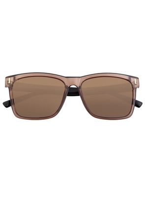 Breed Mens Brown Round Sunglasses BSG065BN