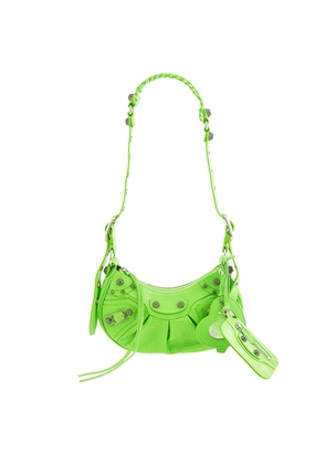 Balenciaga Le Cagole XS Shoulder Bag In Acid Green