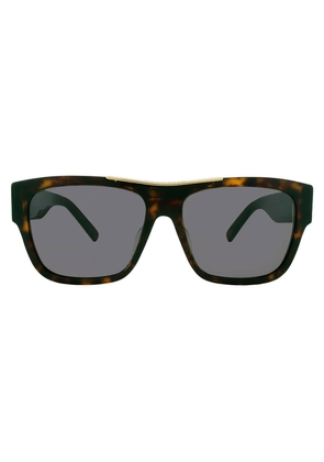 Givenchy Smoke Square Mens Sunglasses GV40006U 52A 58