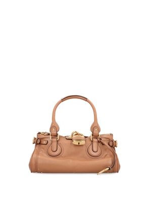 Chloé Camel Leather Paddington Shoulder Bag
