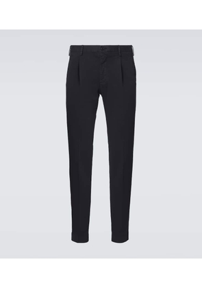 Slowear Pleated cotton tapered pants