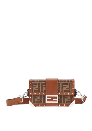 Fendi Rigid Baguette Crossbody Bag