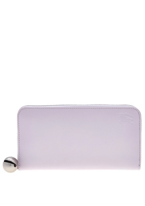 Burberry EKD Zip-Around Leather Wallet