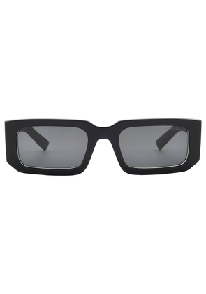 Prada Dark Grey Rectangular Mens Sunglasses PR 06YS 09Q5S0 53