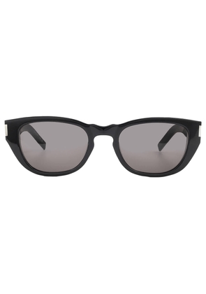 Saint Laurent Black Rectangular Mens Sunglasses SL 601 001 51