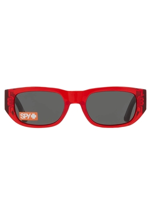 Spy GENRE Happy Grey Green Rectangular Unisex Sunglasses 6700000000138