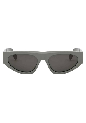 Celine Monochroms Smoke Geometric Ladies Sunglasses CL40315U 93A 55
