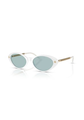 Versace Blue Oval Ladies Sunglasses VE4469 547172 54