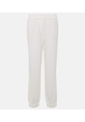 Brunello Cucinelli Cotton jersey sweatpants