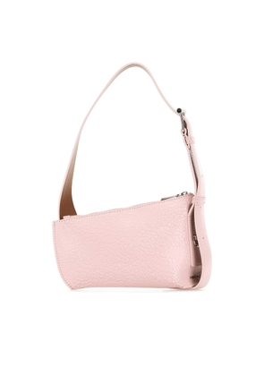 Alexander Mcqueen Pink Leather Sling T-Bar Crossbody Bag