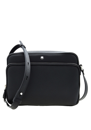 Montblanc Black Sartorial Leather Messenger Bag