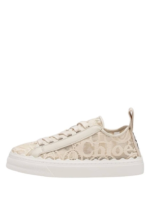 Chloe Lauren Lace Detail Sneakers, Brand Size 35 (US Size 5)