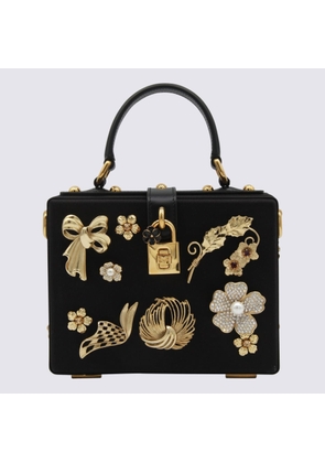 Dolce & Gabbana Black Dolce Box Top Handle Bag
