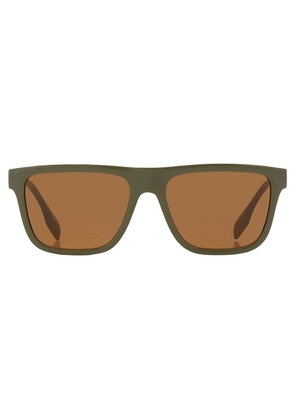 Burberry Bronze Square Mens Sunglasses BE4402U 409973 56