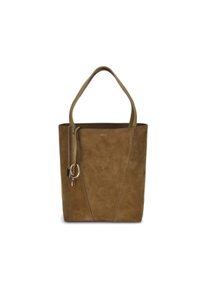 Chloé Suede Spin Tote Bag