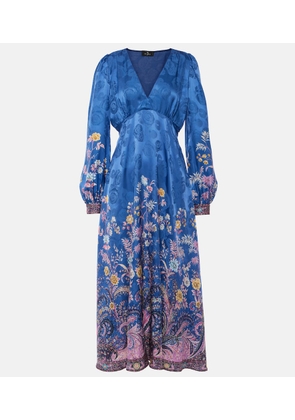 Etro Paisley midi dress