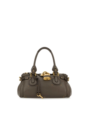 Chloé Mud Leather Paddington Shoulder Bag