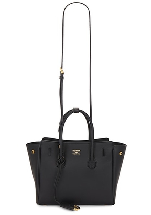 Balenciaga Hampton Mini Carry All Bag in Black - Black. Size all.