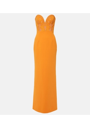 Rebecca Vallance Sirene strapless corset gown