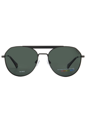 Polaroid Polarized Green Pilot Unisex Sunglasses PLD 6211/S/X 0KJ1/UC 57