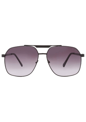 Guess Factory Smoke Gradient Navigator Mens Sunglasses GF5095 02B 61