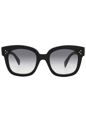 Celine BOLD 3 DOTS Smoke Gradient Butterfly Ladies Sunglasses CL4002UN 01B 54