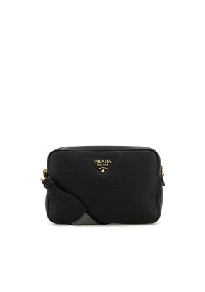 Prada Black Leather Crossbody Bag