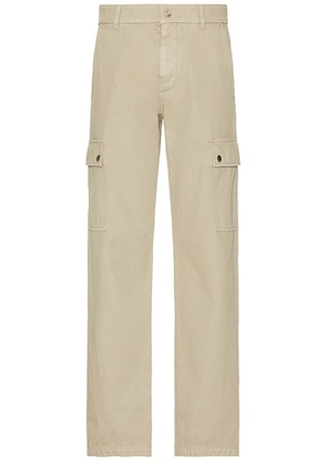 Burberry Garment Dyed Zip Back Cargo Pants in Heron - Grey. Size 50 (also in ).