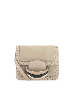 Chloé Sand Suede Kattie Clutch